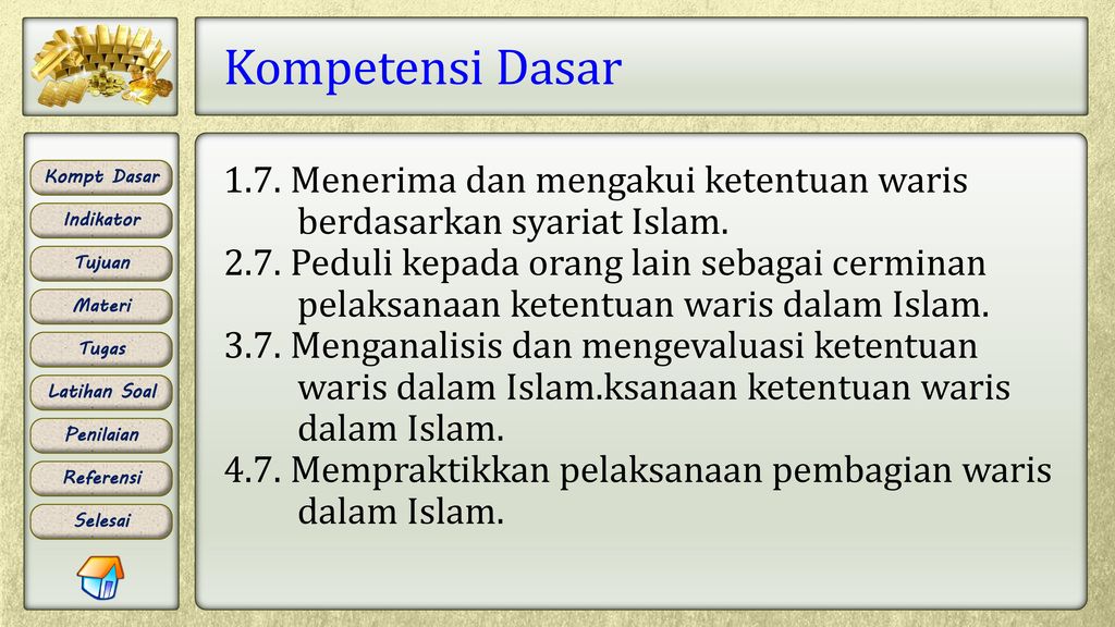 Pembagian Warisan Menurut Islam